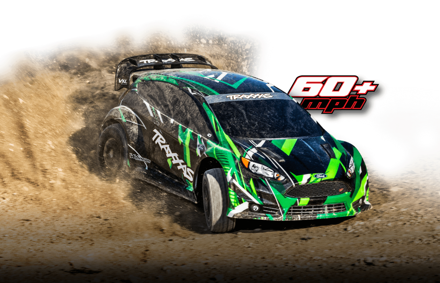 PACK ECO 100% RTR FORD FIESTA RALLY VXL BRUSHLESS CLIPLESS LIPO 3S 4000 MAH CHARGEUR TRAXXAS SAC OFFERT