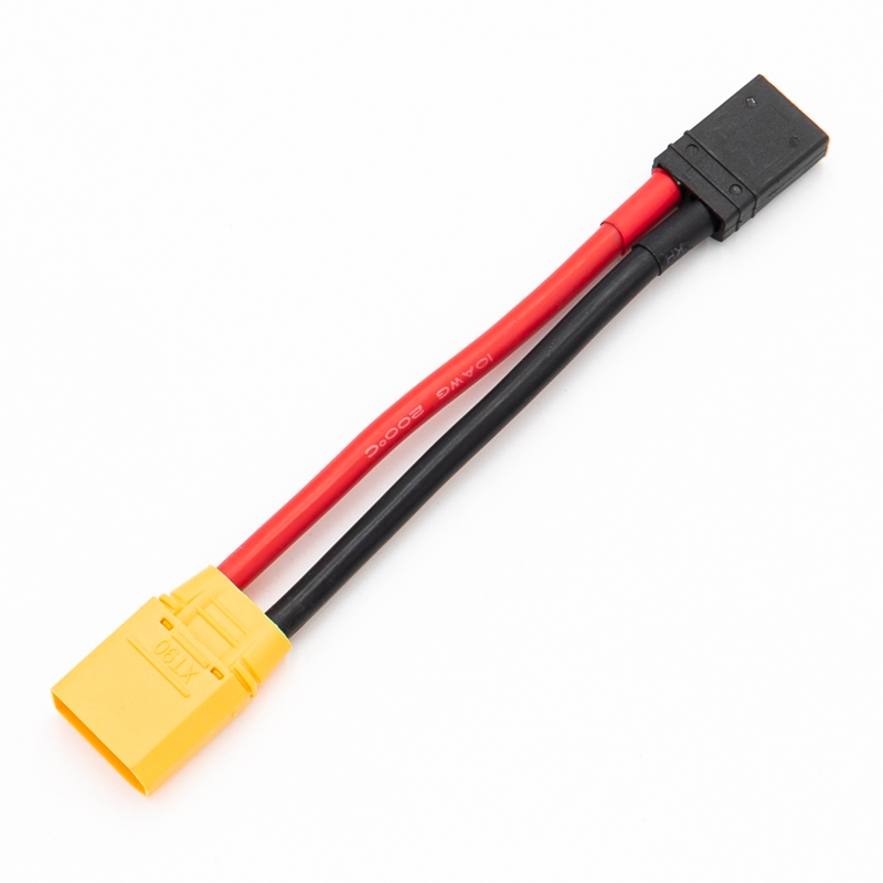 Pack De 2 Adaptateurs Deans T Mâle Vers TRX Femelle - Sans Fil Pour Batteries RC