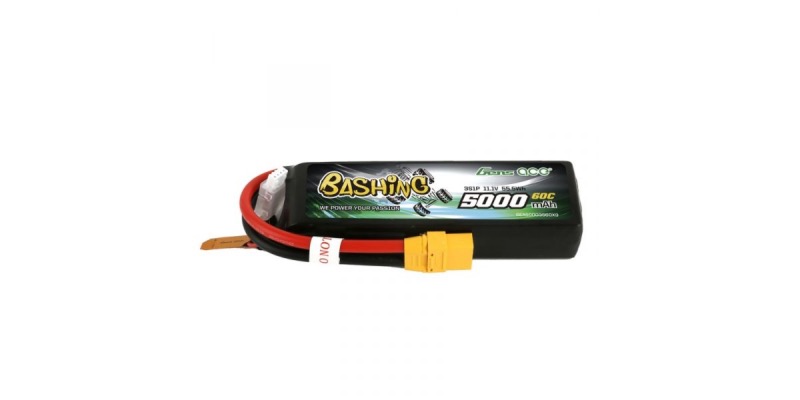 Gens ace Batterie LiPo 3S 11.1V-5000-60C (XT90) GE3-5000S-3X9
