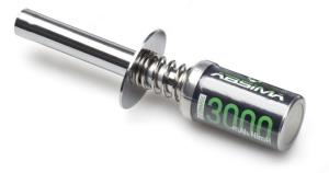 Chauffe bougie avec accus 3000mAh NiMH ABSIMA