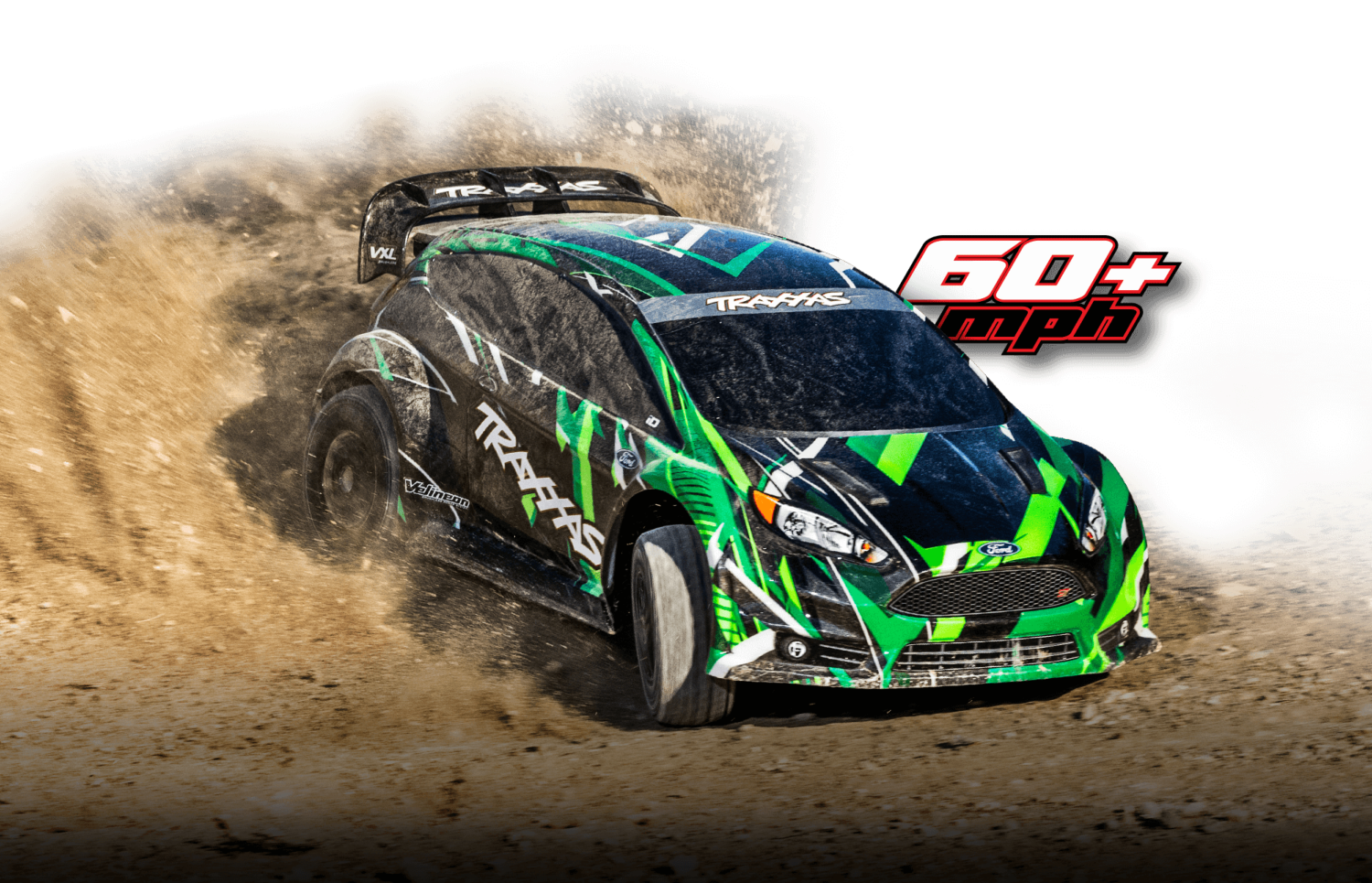 PACK ECO 100% RTR FORD FIESTA RALLY VXL BRUSHLESS CLIPLESS LIPO 3S 4000 MAH CHARGEUR TRAXXAS SAC OFFERT