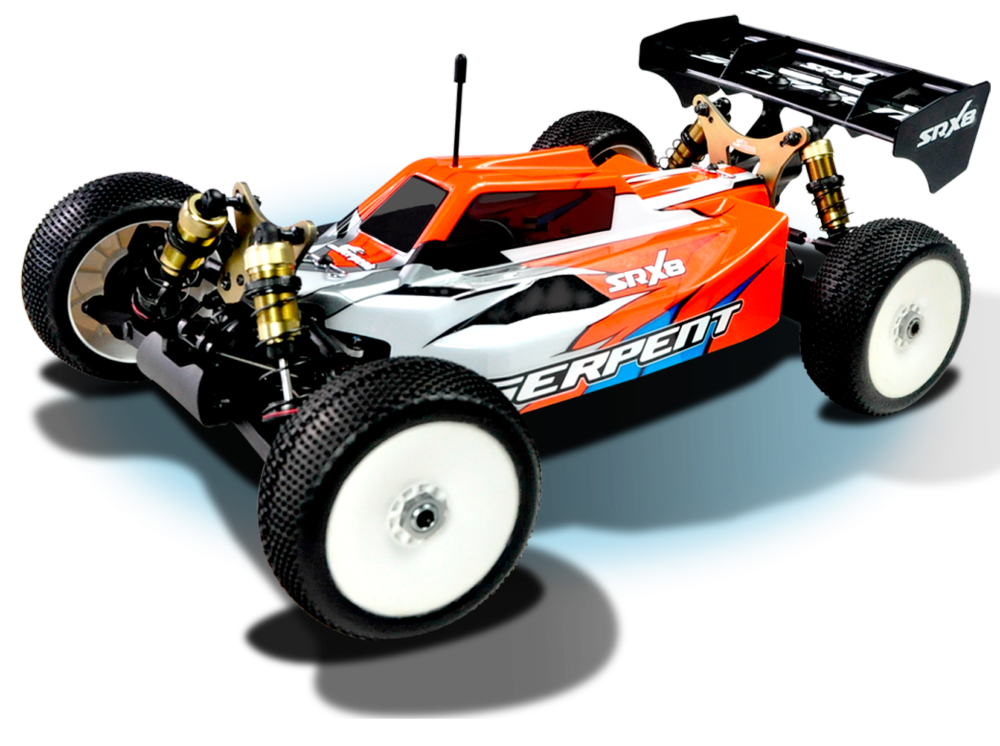 SERPENT SRX8-E BUGGY 1/8 BRUSHLESS 4WD RTR