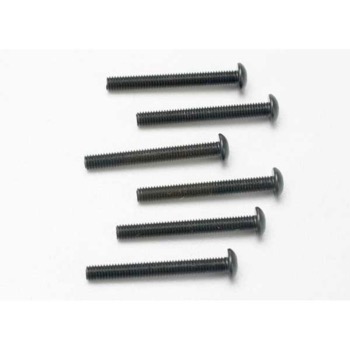 TRAXXAS TRX2581 VIS BTR TETE BOMBEE 3X25MM (6)