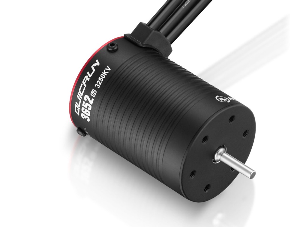 Hobbywing QuicRun 3652SL G2 3250KV Moteur Brushless Sensorless Axe 3,175mm