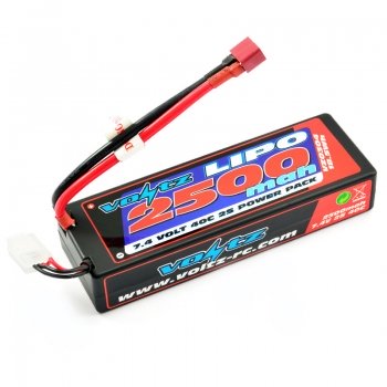 VOLTZ 2500mah 2S 7.4V 40C HARDCASE LIPO