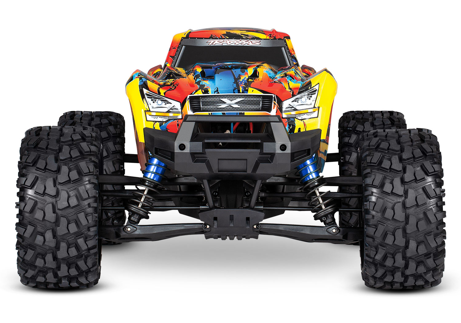 TRAXXAS X-MAXX - 8S - BRUSHLESS - WIRELESS - ID- TSM - SOLAR FLARE