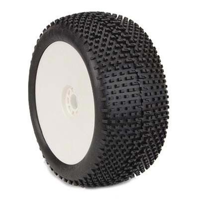 AKA PNEUS TRUGGY 1/8 I-BEAM SOFT (2) MONTES/COLLES SUR JANTE EVO (x2) AKA14111SRW