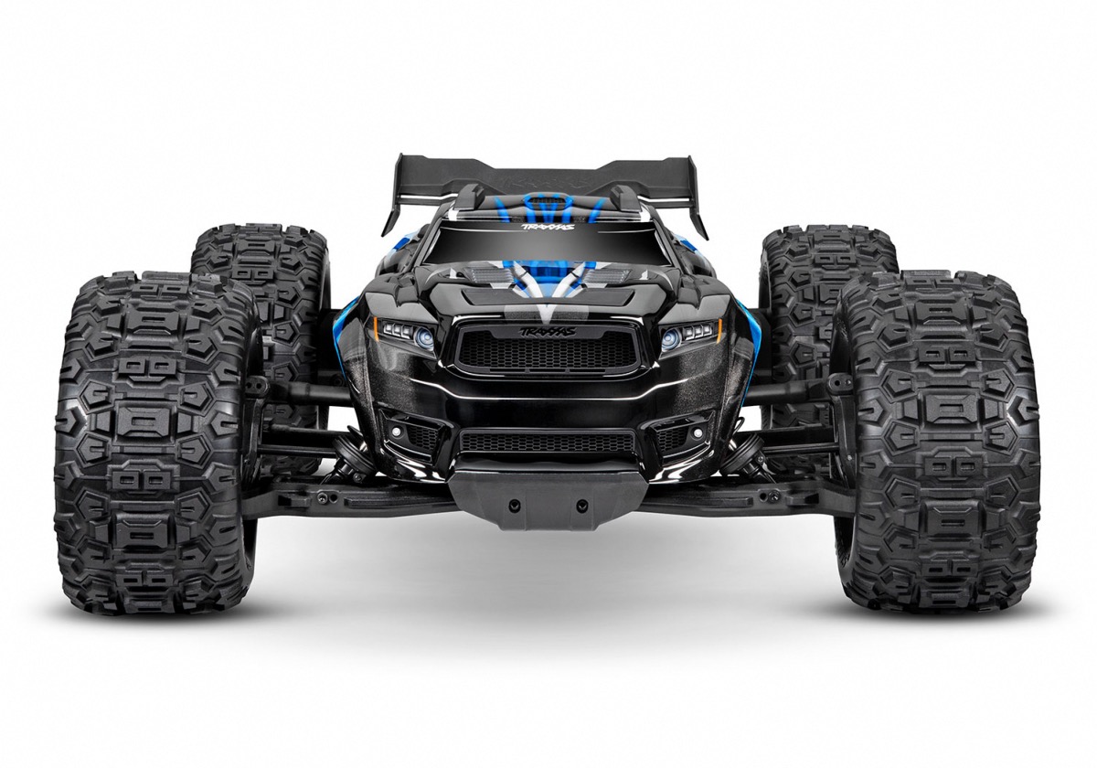 TRAXXAS SLEDGE 4X4 BRUSHLESS BLEU
