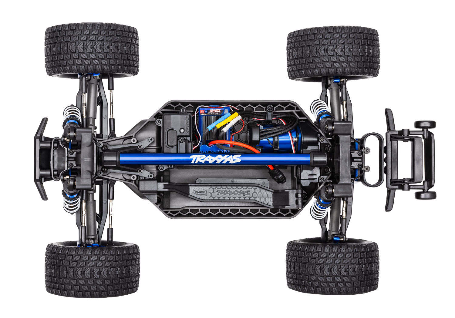 Différentiel Avant/arrière Bleu Pour Traxxas Slash 4x4 Ultimate - Compatible Modèles électriques Ou Nitro
