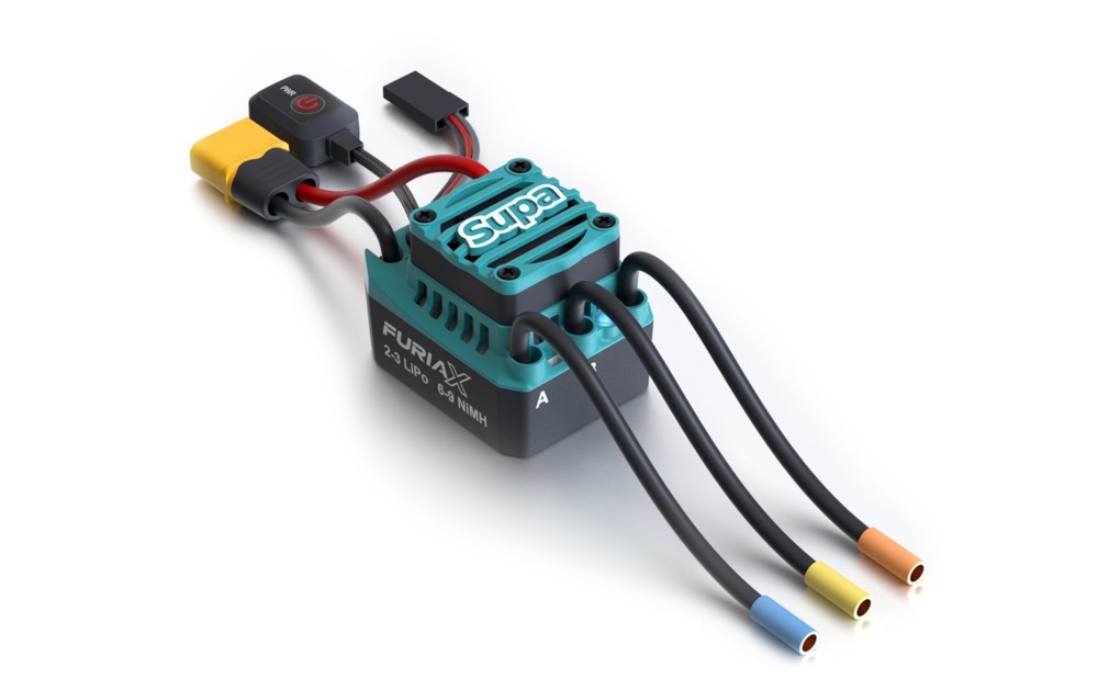 SkyRC FuriaX Supa 60A 2-3S LiPo – Variateur Brushless