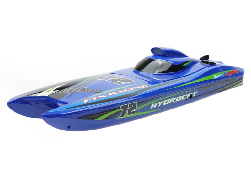 FTX Hydrocat Brushless 3S Bateau RC Turbojet 40 cm Bleu