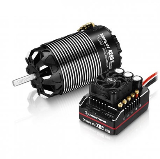 HOBBYWING COMBO XR8 PRO G2 ESC & 4268 G3 OFF-ROAD 2200KV MOTOR (B)