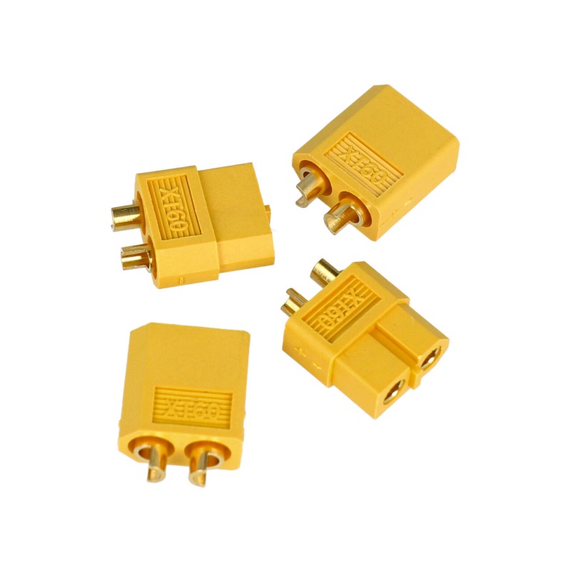 CONNECTEUR XT60 MÂLE/FEMELLE (X2) RA60130