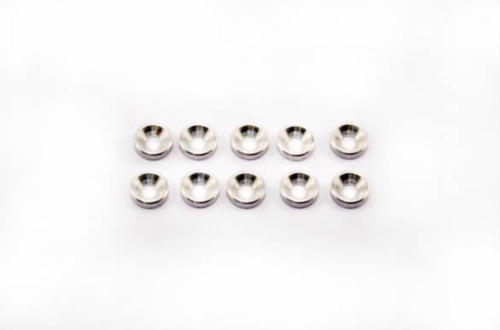 HoBao H36811 Rondelles de Servo en Aluminium CNC 3 mm – Lot de 10