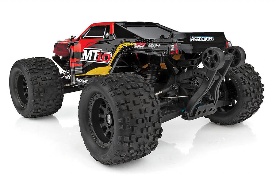 PACK ECO TEAM ASSOCIATED RIVAL MT10 V2 TRUCK 1/10 BRUSHLESS  LIPO 3S CHARGEUR SAC OFFERT