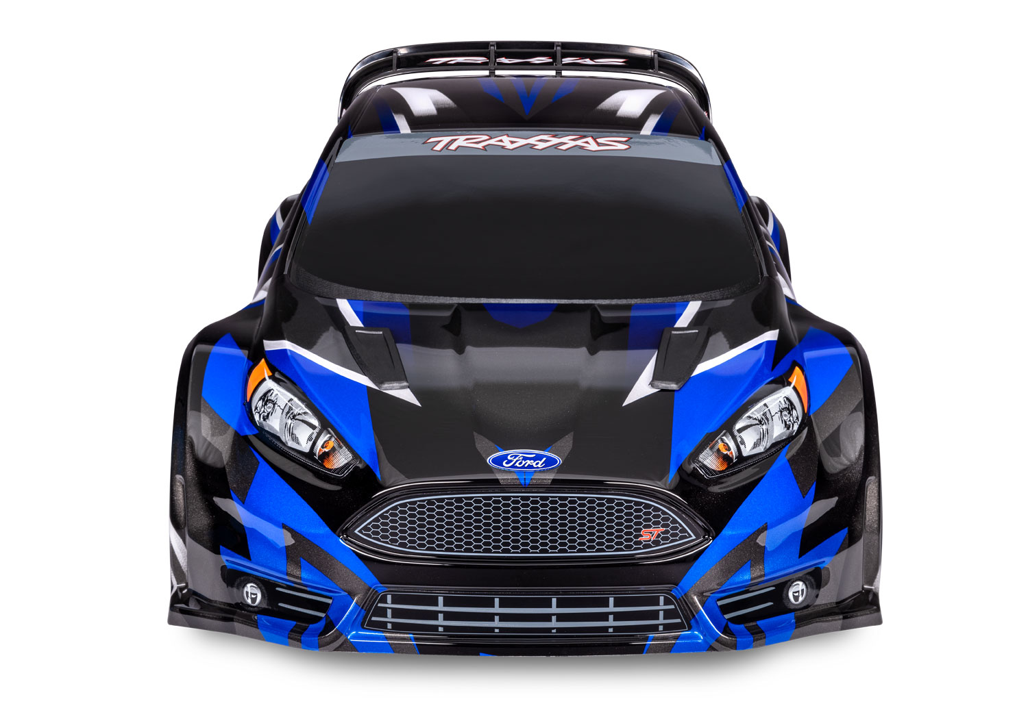 PACK ECO FORD FIESTA ST RALLY BRUSHLESS BL-2S BLEU LIPO 2S 5800 MAH CHARGEUR TRAXXAS SAC OFFERT