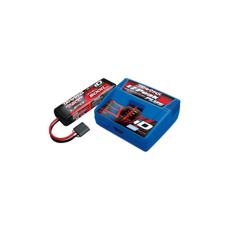 PACK ECO 100% RTR RUSTLER ULTIMATE VXL 4X4 VERT LIPO 3S 5000 MAH CHARGEUR TRAXXAS SAC OFFERT