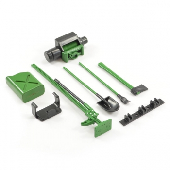 FASTRAX Accessoires crawler vert  (6 pièces) FAST2334