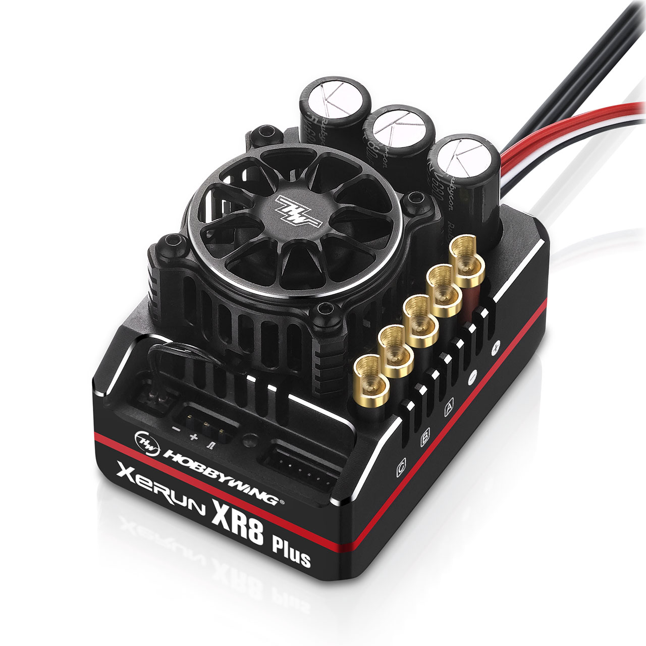 Hobbywing variateur Xerun XR8 Plus G2S Brushless Regler 200A, 2-6s LiPo