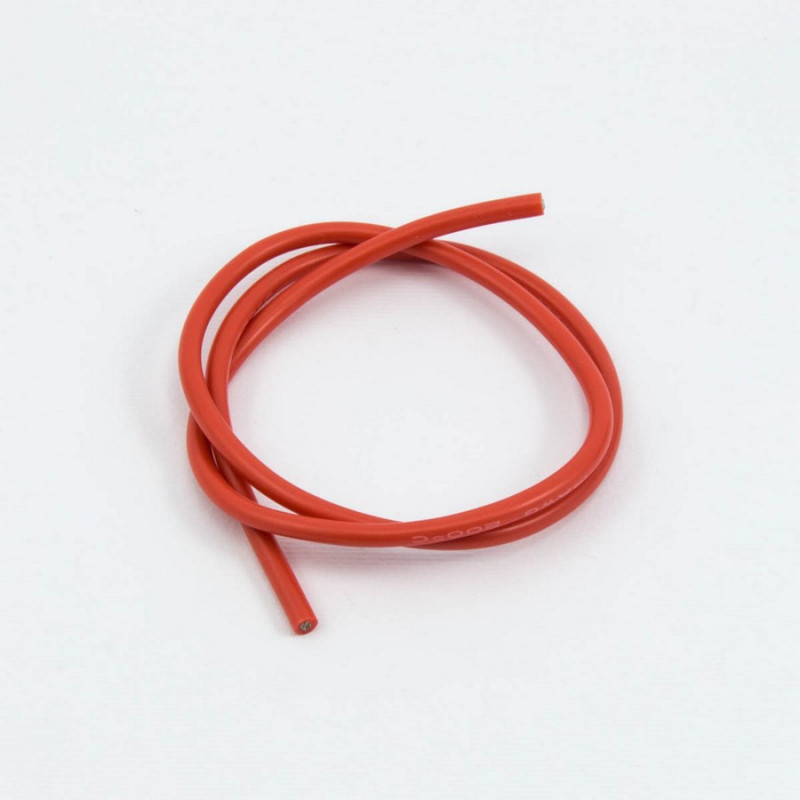 Cable silicone rouge 16 AWG (50cm) ultimate UR46118