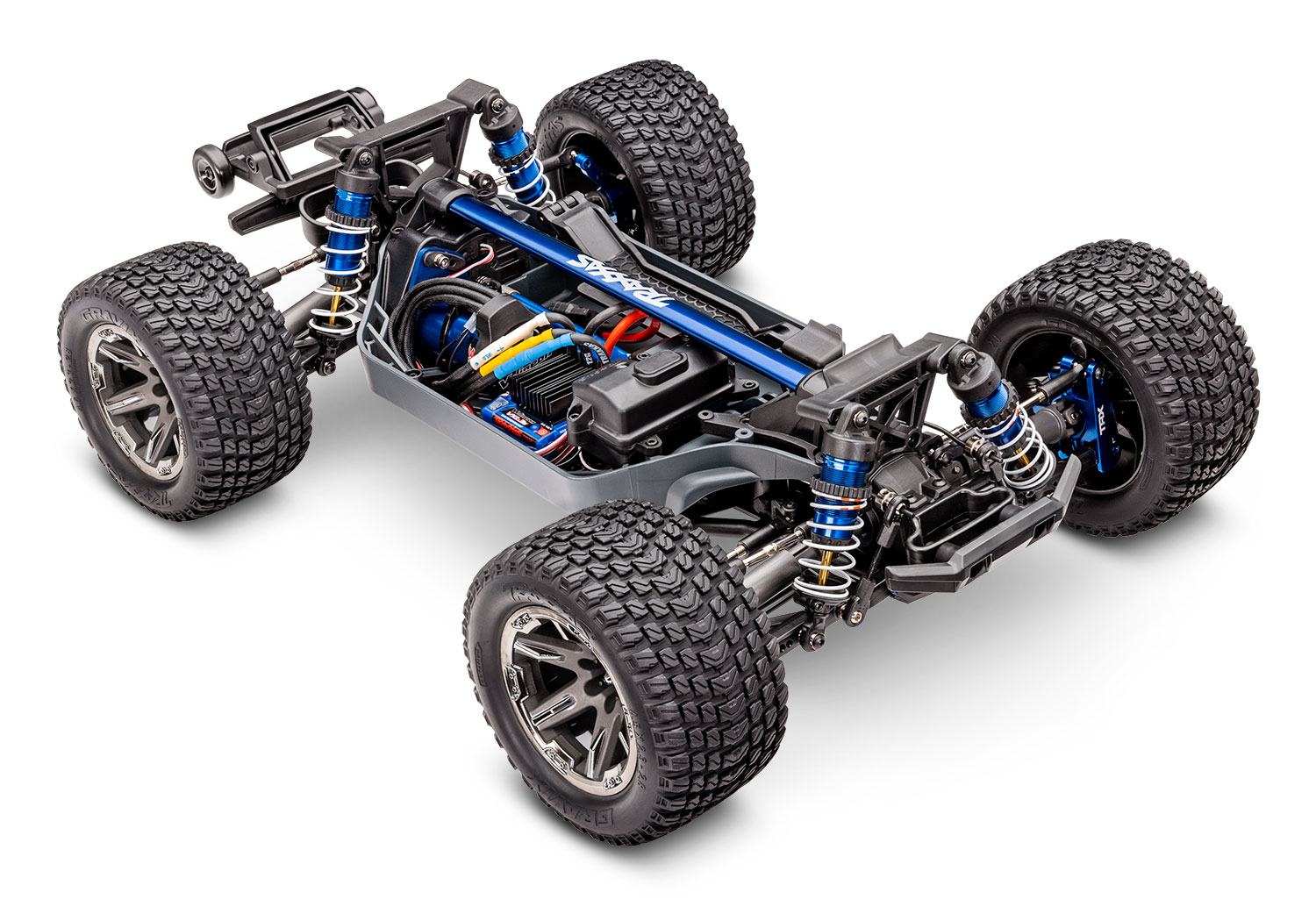 TRAXXAS RUSTLER ULTIMATE VXL 4X4 BLEU