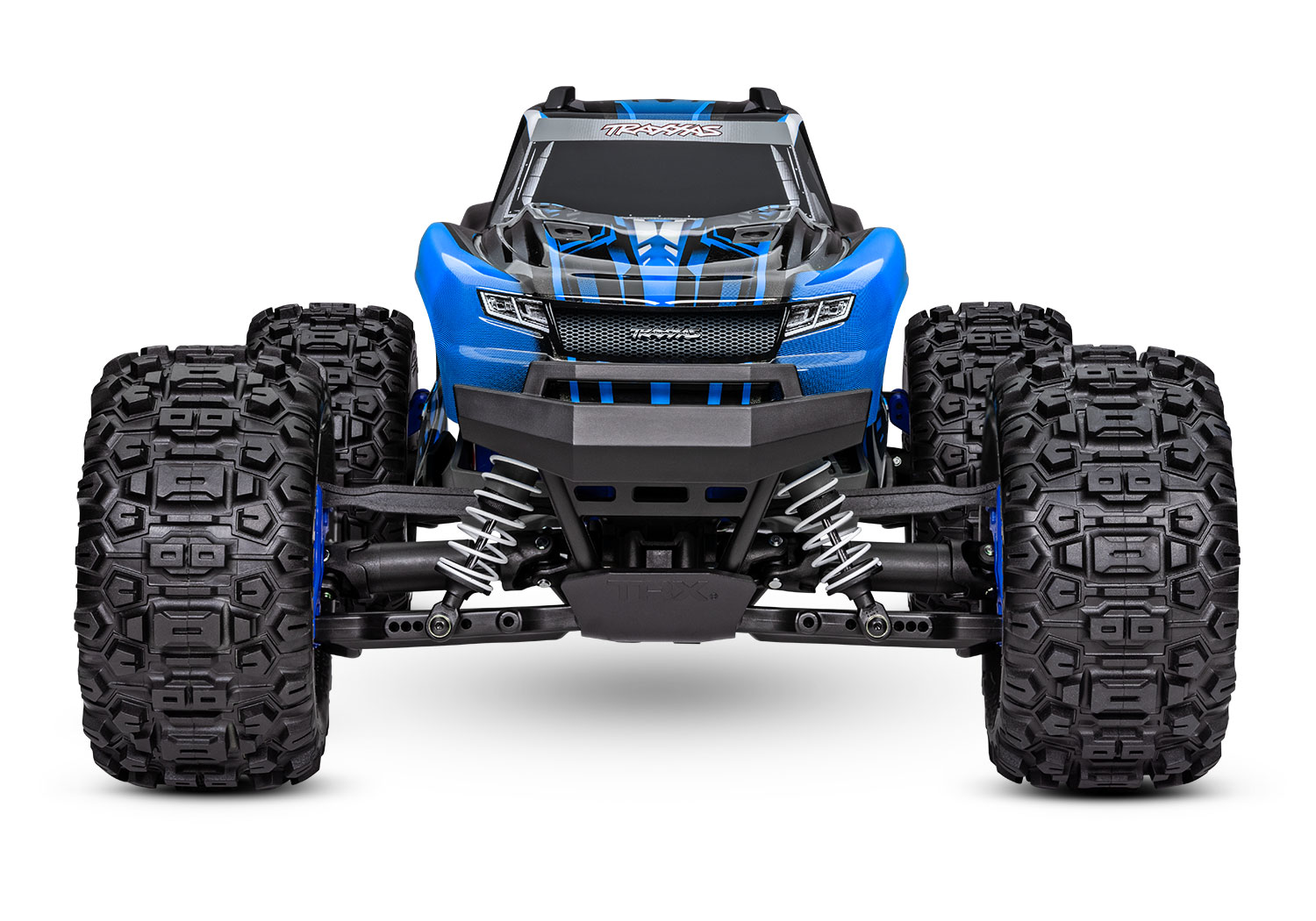 TRAXXAS STAMPEDE 4X4 BRUSHLESS 2S + HD PARTS (BLEU)