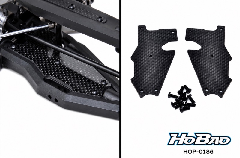 HOBAO HOP-0186 renfort carbone triangle inf�rieur avant Hyper VS2T