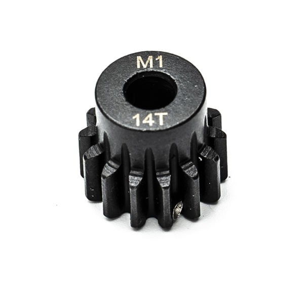 HOBBYTECH KN-180114 PIGNON MOTEUR M1 Ø5MM 14 DENTS EN ACIER