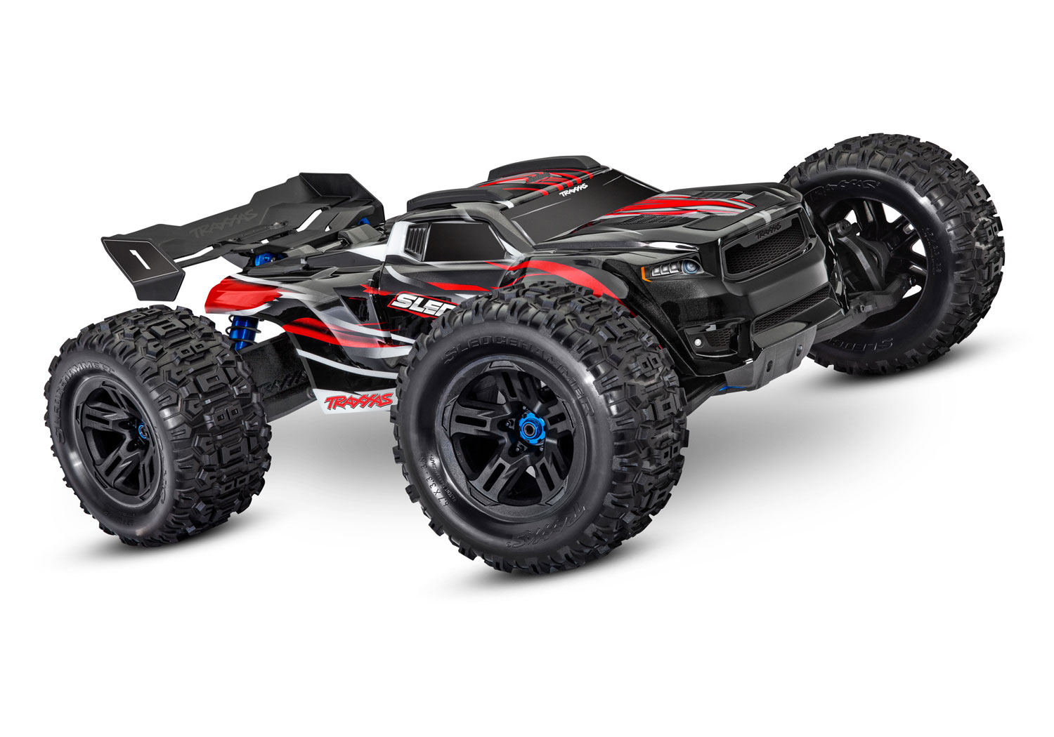 OFFRE SPÉCIALE TRAXXAS SLEDGE 4X4 BRUSHLESS ROUGE AVEC LIPO 6S