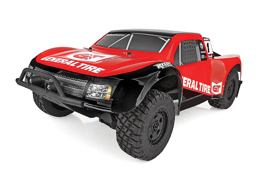PACK ECO TEAM ASSOCIATED Pro4 SC10 General Tire BRUSHLESS RTR 2 LIPO 3S CHARGEUR RAPIDE