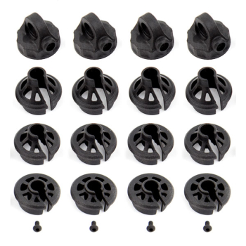 AS91814 TEAM ASSOCIATED B6.1/B74 SHOCK CAPS AND SPRING CUPS