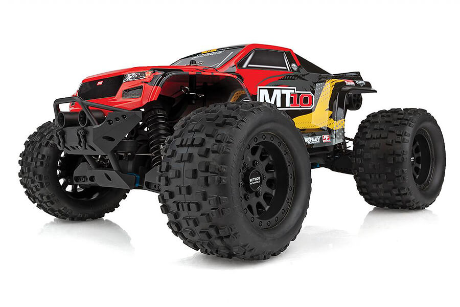 PACK ECO TEAM ASSOCIATED RIVAL MT10 V2 TRUCK 1/10 BRUSHLESS  LIPO 3S CHARGEUR SAC OFFERT