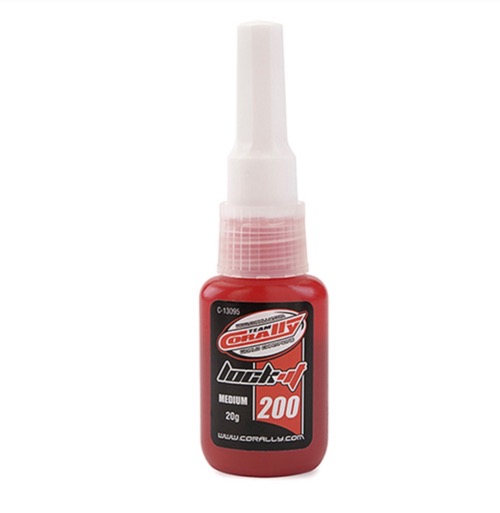 Frein-filet rouge moyen Team Corally C-13095