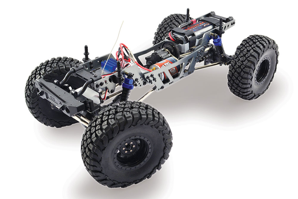 FTX MAULER crawler 4 roues motrices RTR (ROUGE)