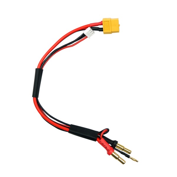 SkyRC SK600023-14 cable de charge XT60 pour LIPO 2s 4mm ou 5mm