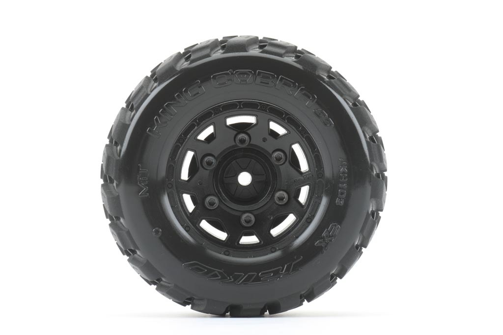 PNEUS EXTREME SHORT COURSE KING COBRA SUR JANTES TRX SLASH 2WD AVANT NOIRES - JETKO JK3102CBTRX2