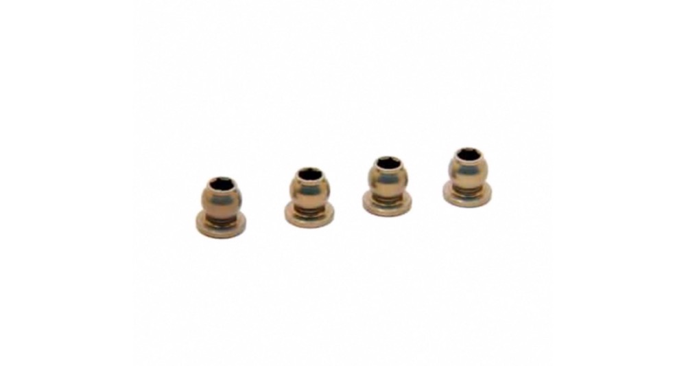 HOBAO 85112 Rotules à collerette aluminium 7075 Ø5,8 mm