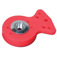 FASTRAX palonnier Sauve servo FUTABA/SAVOX (bleu)