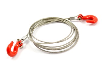 FASTRAX Câble de treuillage avec crochets métal 1100 mm FAST2322R