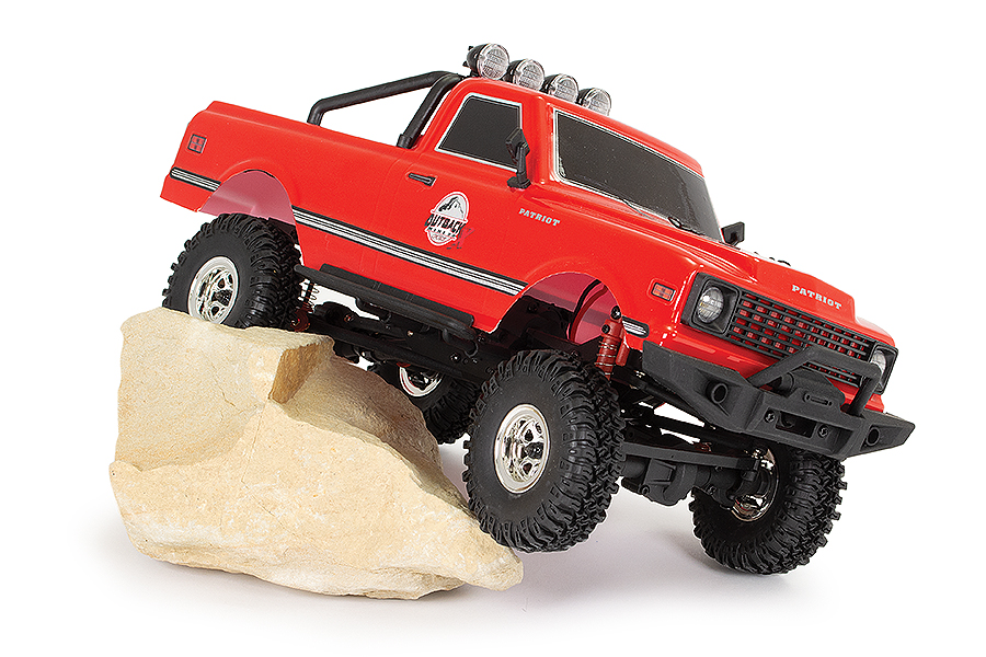 FTX OUTBACK MINI X PATRIOT 1:18 TRAIL CRAWLER READY-TO-RUN RED