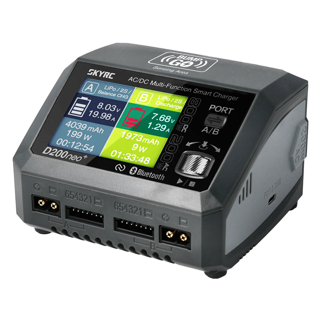 Skyrc D200 Neo plus Duo AC/DC chargeur (AC 200W - DC 2x400W)