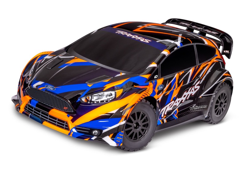 PACK ECO 100% RTR FORD FIESTA RALLY VXL BRUSHLESS CLIPLESS LIPO 3S 5000 MAH CHARGEUR TRAXXAS SAC OFFERT