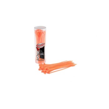 Collier rilsan Orange 2.5x100mm 50 pcs - CORALLY - C-50503