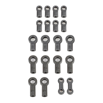 AS91997 TEAM ASSOCIATED RC10B6.4 13MM SHOCK ROD END SET