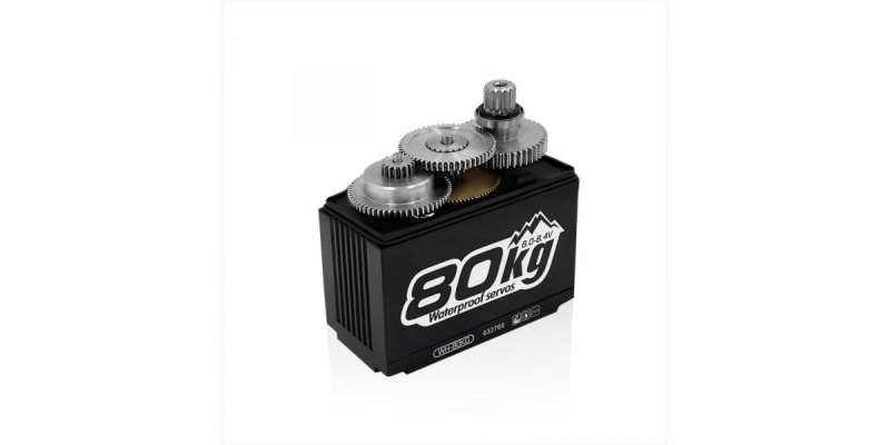 Servo Power HD WH-80KG HV (80kg/0.17sec) MG boîtier alu