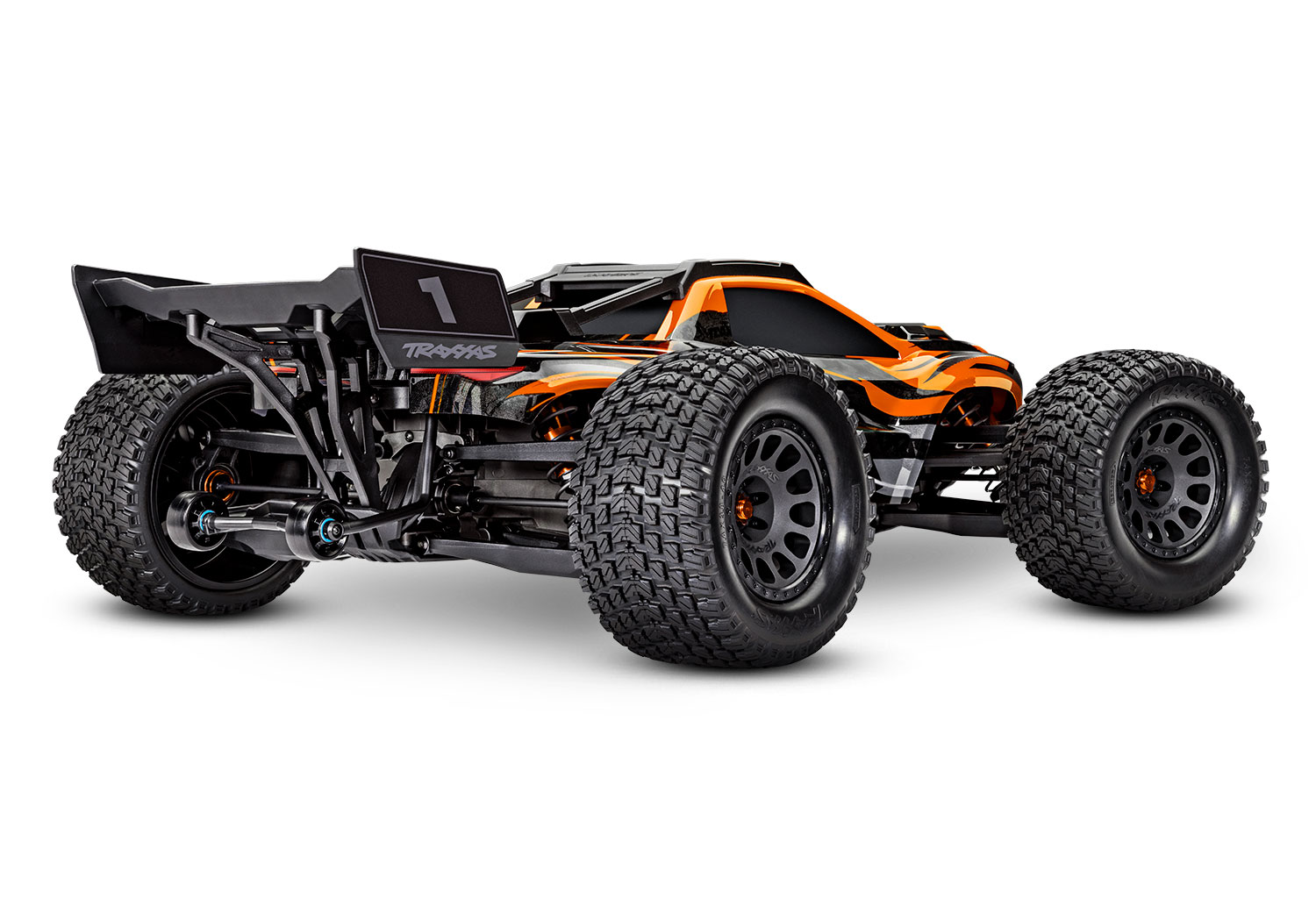 OFFRE SPÉCIALE NOUVEAUTÉ TRAXXAS XRT 1/5 BRUSHLESS 8S ORANGE AVEC LIPO 6700 ET CHARGEUR DOUBLE