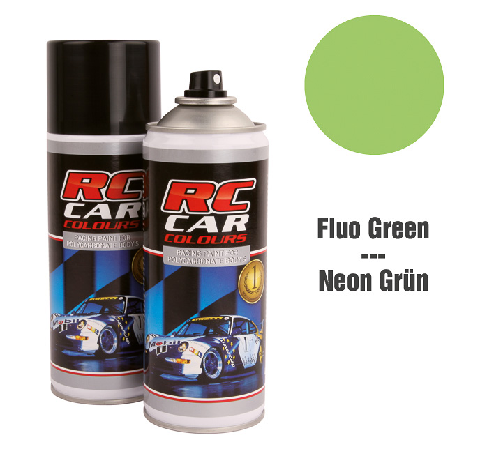 Peinture lexan vert fluo Nr 1008 150ml