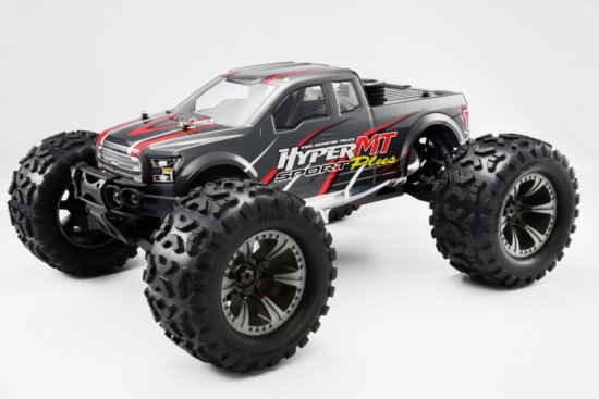 PACK HOBAO HYPER MT SPORT PLUS Monster truck RTR Hyper 30 Moteur 5,0 cc (Gris)