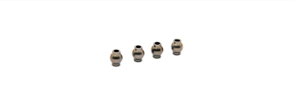 HOBAO 85094 Rotules à double collerette aluminium 7075 Ø7,8 mm