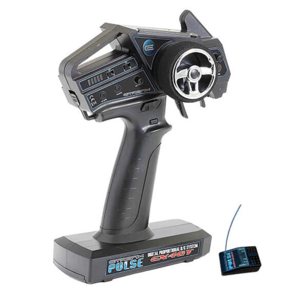 Etronix EX4GT ET1064 – Ensemble Émetteur & Récepteur 4 Voies 2,4 GHz